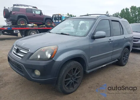 2005 Honda Cr-V Se из США, поврежденный, VIN SHSRD78955U326742